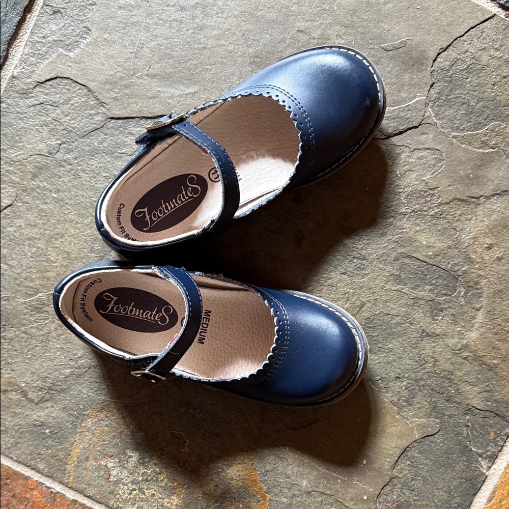 FootMates Classic Allie Navy Shoes Sz 11